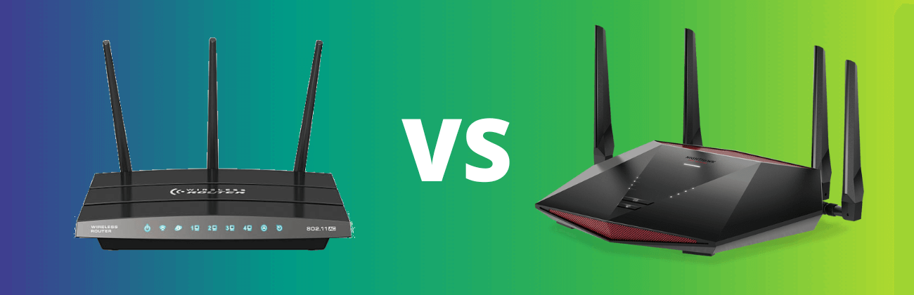 Standard vs gaming router v1