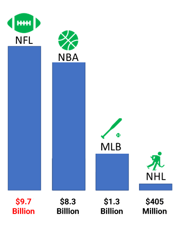 Sports costs by league