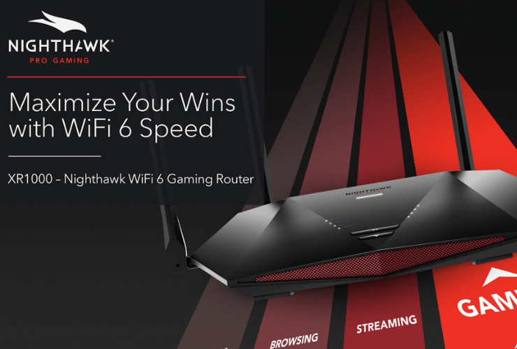 WiFi 6 Gaming Router - 740x500