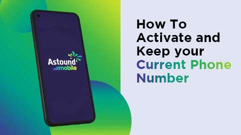 How to Activate and Keep your Current Phone Number video screen