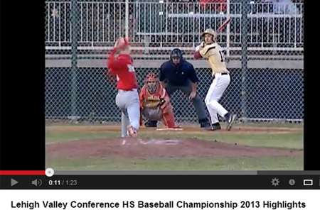 Lehigh Valley Conference HS Baseball Championship 2013 Highlights