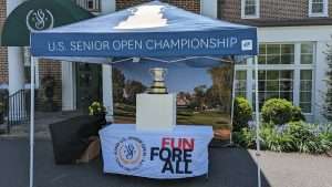shining memorial golf trophy at the 42nd us senior open saucon valley championship