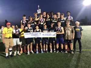 Men's track champions