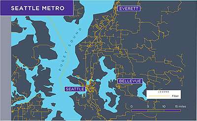 Astound service area Seattle Metro map