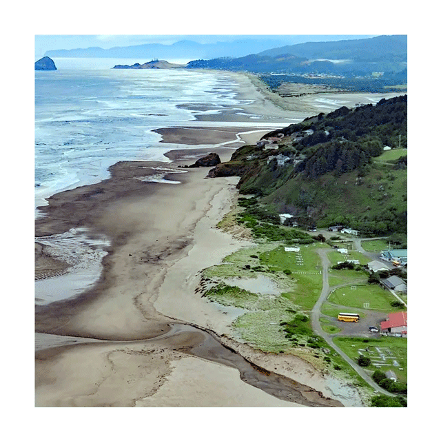 Subsea beach landing