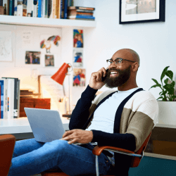 Man working in office