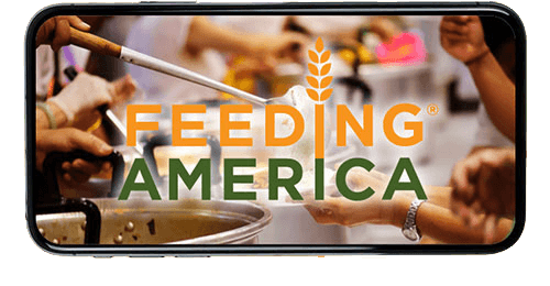 Astound Feeding America background