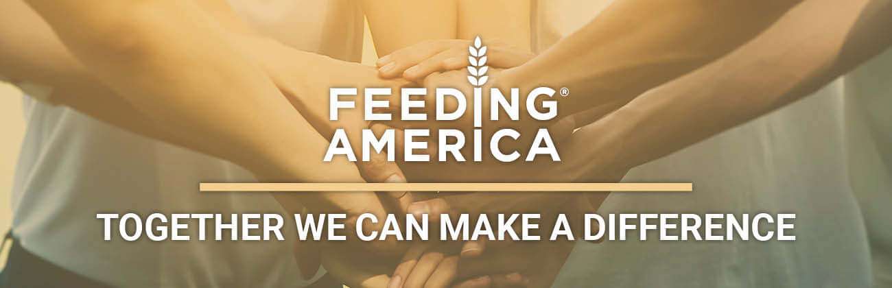 Astound Feeding America banner