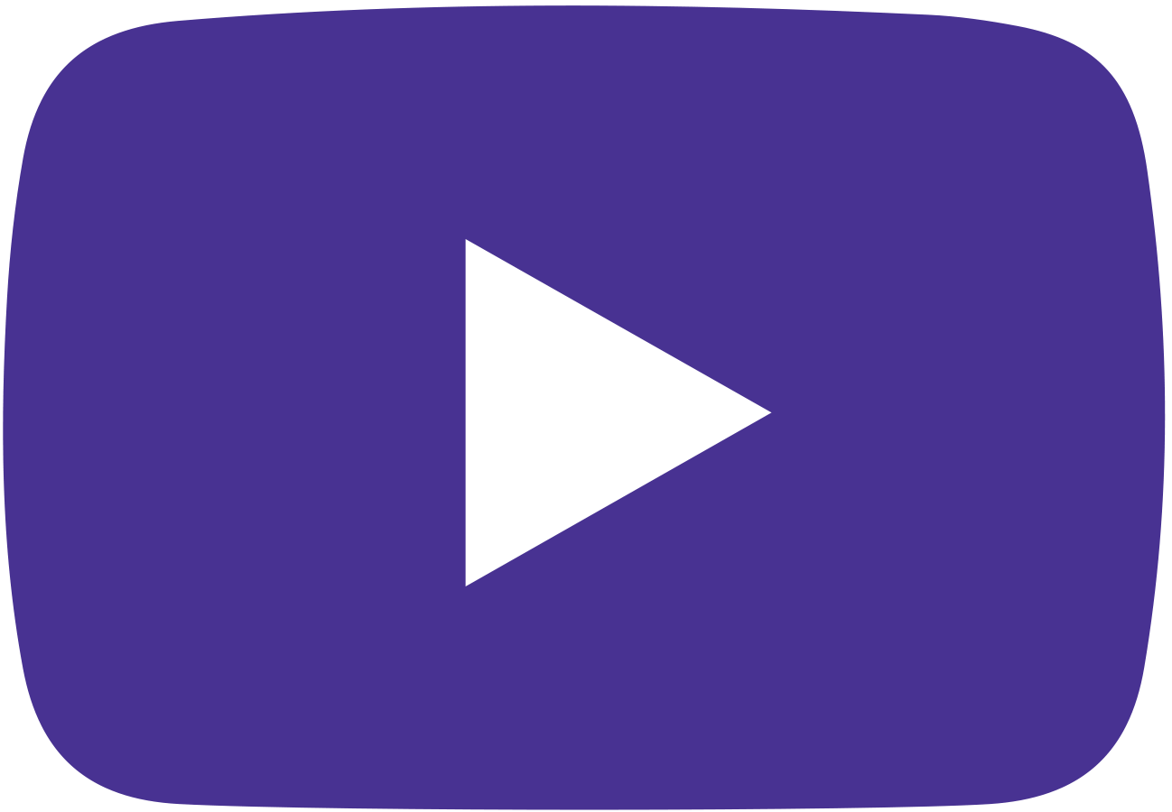 purple youtube logo