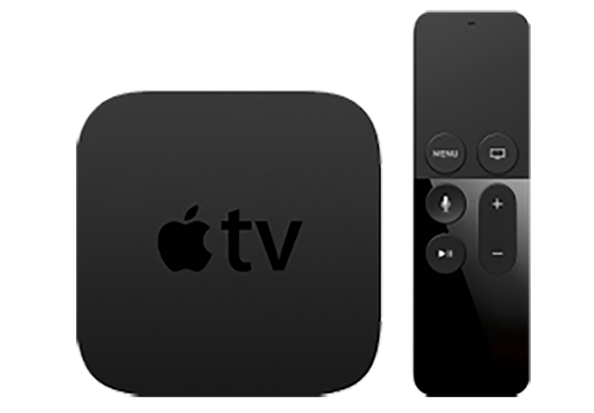 Apple Tv box and remote