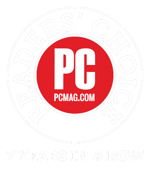 PC Mag Readers Choice 7 Years in a Row
