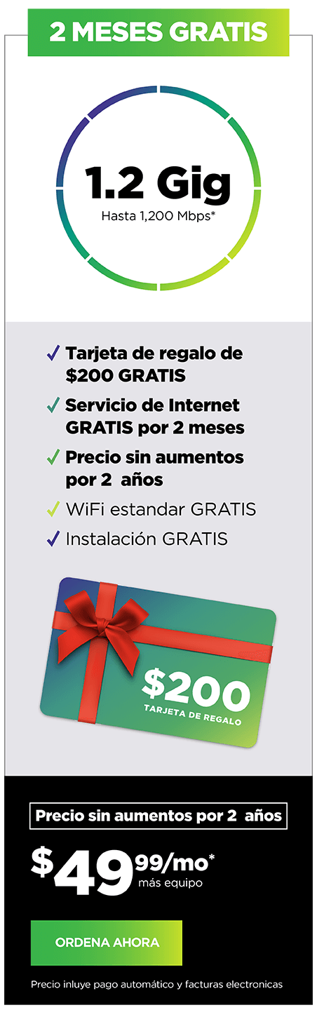 New York 1200 Mbps Espanol