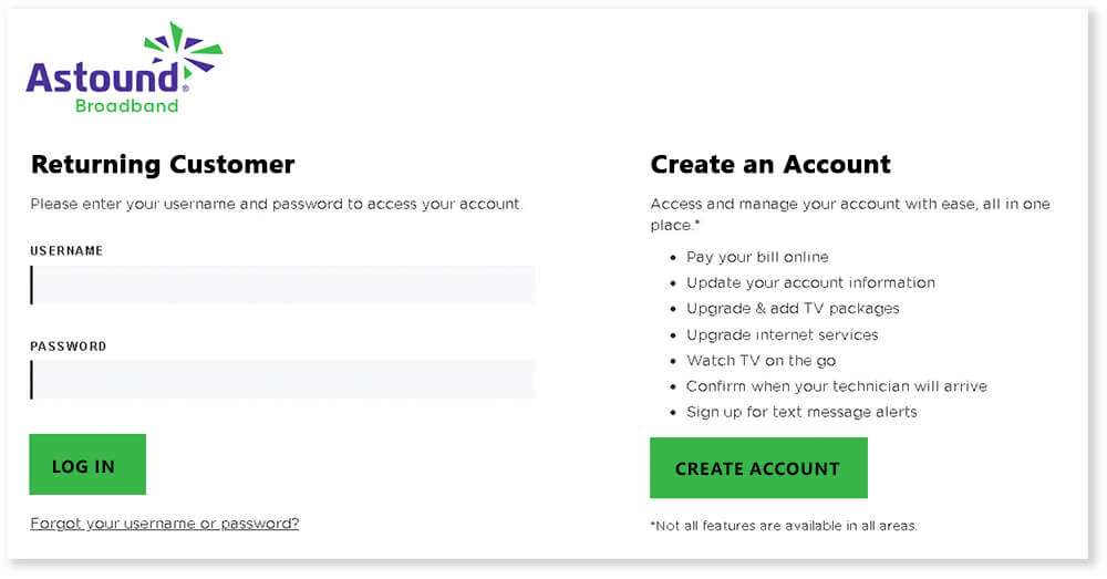 Step 2: Create an account