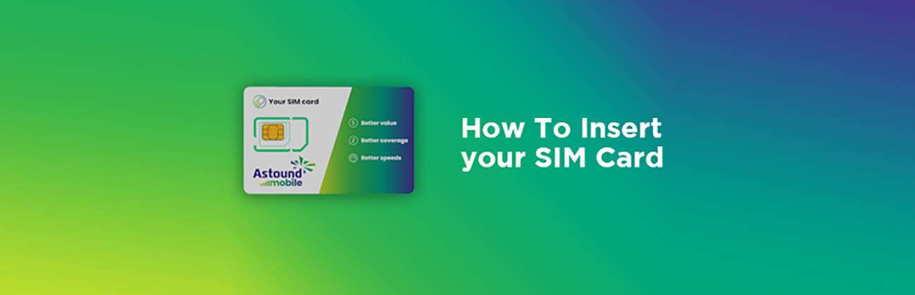 How to Insert a SIM Card in an Android phone video screen