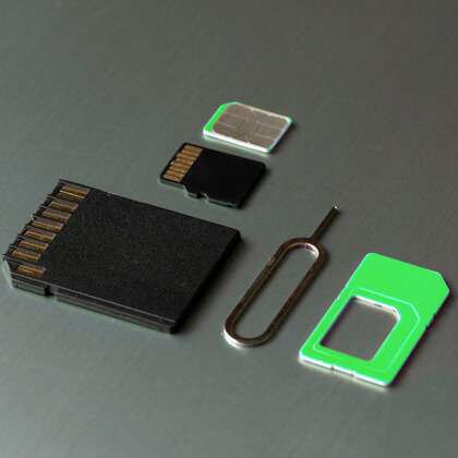 SIM card sizes