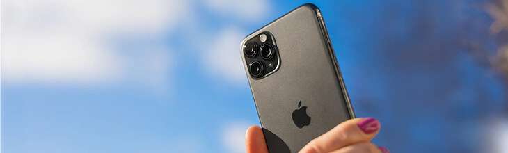 iPhone in the sky