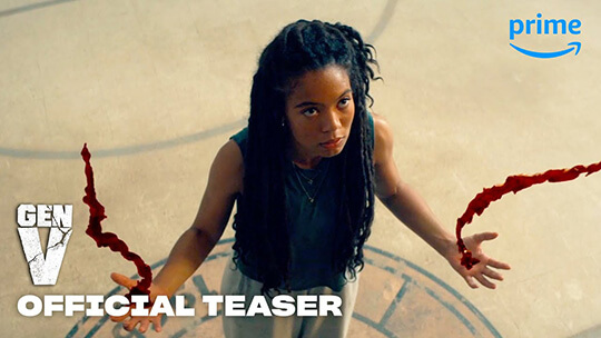 Gen V, Season 1 trailer screen