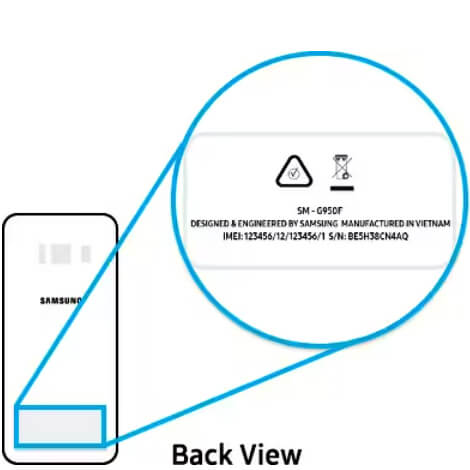 IMEI number is also located on the back of the device - remove the battery cover and possibly the battery to find.