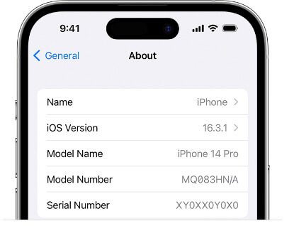 On an iPhone you can find IMEI number listed under General > About.