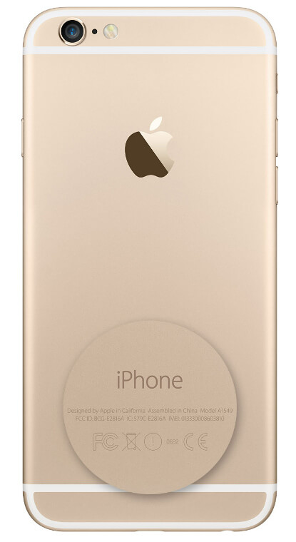 IMEI number is listed on the back of older iPhone devices.