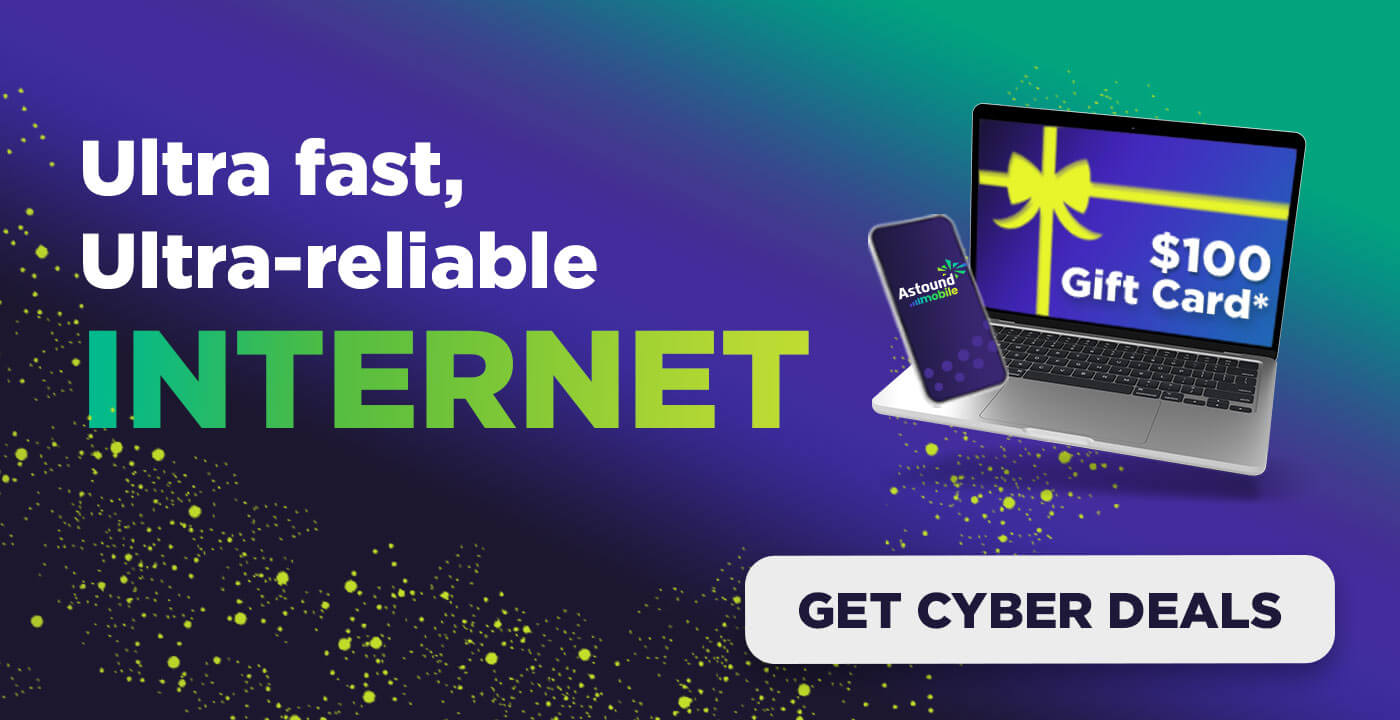 Get ultra-fast internet