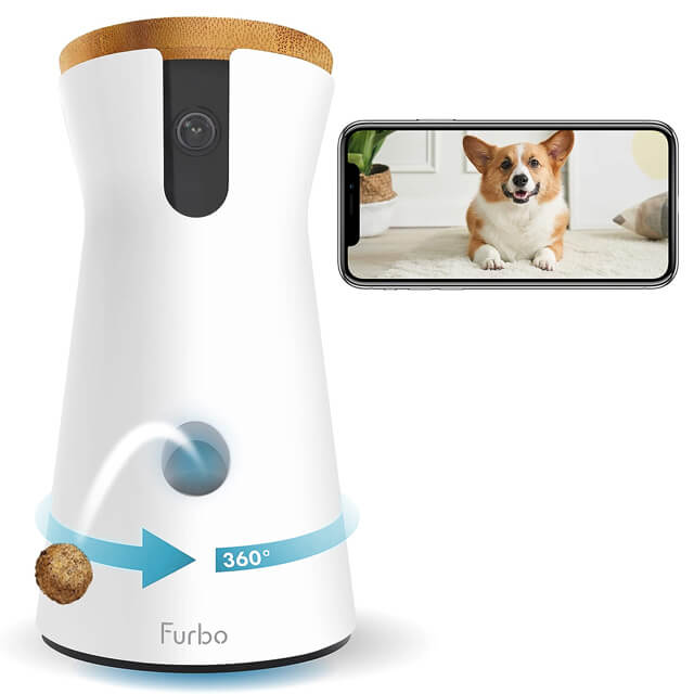 furbo pet camera and treat dispenser