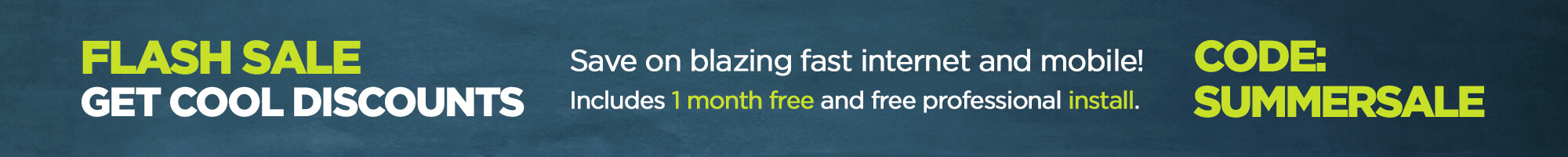 Flash sale