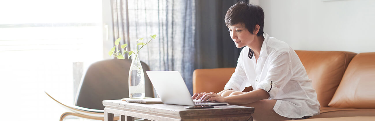 How to monitor network traffic at home- woman on laptop